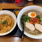 Yamato - 冷麺＆ミニかつ丼