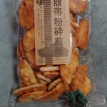 まいわい市場 - 履帯（りたい）粉砕煎餅　220g　340円