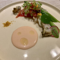 サンセリテ - オマール海老、つぶ貝