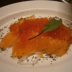 炙りサーモンのカルパッチョ②up