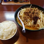 北海道らーめん 壱龍 - 新味噌ラーメン＋小ライス2021.05.09