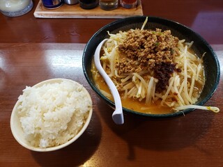 北海道らーめん 壱龍 - 新味噌ラーメン＋小ライス2021.05.09