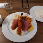 Kissa Guriru Pinokio - 日替わりランチ(海老フライ) 780円