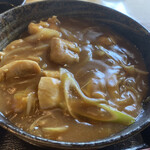 蕎麦 天ぷら 結庵 - 2021年5月。正しい蕎麦屋のカレー丼。鶏肉たっぷり。