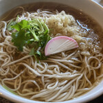 蕎麦 天ぷら 結庵 - 2021年5月。花そば大盛り。