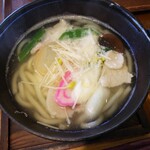 なでしこ - おおわにレトロポーク塩麴鍋うどん　