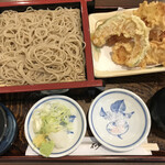 そば処砂場 - ランチ　烏賊の天もり