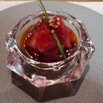 お肉屋 けいすけ 三男坊 - 食感が異なる高森和牛のタルタルユッケ