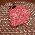 お肉屋 けいすけ 三男坊 - 「カイノミ」おろしポン酢で