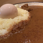 Satonaka - チキンカレーマイルド大  味付け玉子  ルー追加