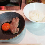 お肉屋 けいすけ 三男坊 - 高森和牛「サーロイン」のすきしゃぶ