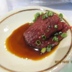 活魚割烹 赤坂 - 鯨刺し