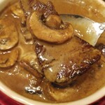 トマト - フィレ肉&マッシュルーム