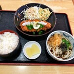 うどん処 花林亭 - ロースおろしカツ定食　980円税込