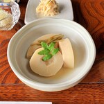 たけのこ料理 兼松 - たけのこの煮物。