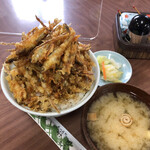 郷土料理　奈辺久 - ワカサギ丼800円