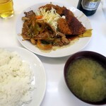 レストラン ベア - 2品組み合わせ定食￥830