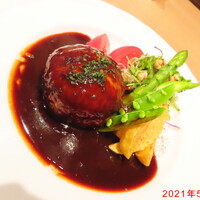 京洋食 まつもと - ハンバーグアップ