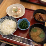 Narutake - アカバラの漬け定食(アカバラ:カンパチの成長版)