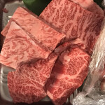 牛わか - 特選和牛三種盛合せ