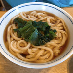 手打ちうどん・そば 子亀 - 【2021年03月】かけうどん＠480円。