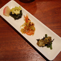 魚China YO - 前菜3種盛り合わせ