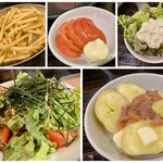 もつ鍋 鉄鍋餃子 鳥炭火焼き 九州酒場 丸九 - 酒の肴 メニュー ♪  あれこれ 