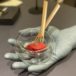 プレゼンテ スギ - 稲敷産 根本さんのフルーツトマト
      ※メニュー未記載