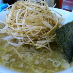 村山ホープ軒 - ２０１２年７月撮影●ラーメン　６５０円●白ネギ１５０円●ニンニク５０円■合計金額８５０円