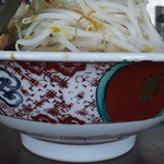 村山ホープ軒 - ２０１２年７月撮影●ラーメン６５０円●大盛り１２０円●もやし１３０円●もやし１３０円●ニンニク５０円●ニンニク５０円■合計金額１１３０円