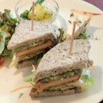 VEGAN RESTAURANT チャゴ - 高野豆腐のカツサンド