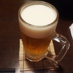 魚の家 - 生ビール