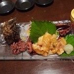 魚の家 - ホヤの刺身