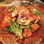 純米酒とお出汁 雲母 - アオハタのマリネサラダ