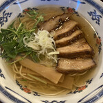 麺屋 大輔 - あぶり肉入りしお