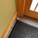 鮨 大門 - 玄関先の盛り塩、こんな拘りも大好きだ