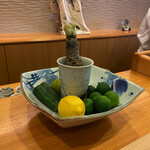 鮨 大門 - 薬味類