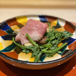 肉屋 雪月花 NAGOYA - 神戸牛サーロインのしゃぶしゃぶ