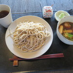 よしむら　清水庵 - 鴨汁蕎麦をお願いしました