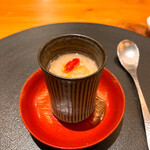 はすのみ - 鶏レバー蒸しスープ♪