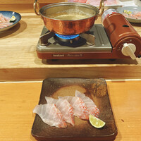浅草じゅうろく - メヌケのしゃぶしゃぶ