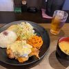 Chikinnam bankompeitei - 暫く待つと注文したハーフランチ１０００円の出来上がりです。