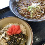 ゆで太郎 - 焼鯖ごはん 390円
