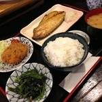 Otaruno Daidokoro Ochawan - 焼き魚定食（つぼ鯛）650円