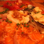 UOKIN PICCOLO - 海のカルパッチョ6点盛り（680円）