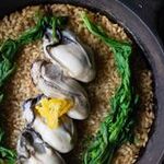 Oyster (iron pot rice)