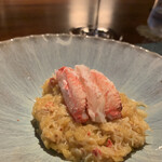 蒼 - 松葉がない時期は毛蟹で。個人的にはこちらの方が好みかも。