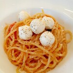 151163161 - フルーツトマトとモッツァレラチーズのスパゲッティ