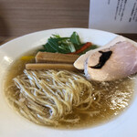 めん処 きよ洲 - 全粒粉入り細麺が旨い！ビジュアルが美しい！