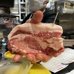 とんかつ 栄ちゃん - ゴールデンボアポーク生肉様